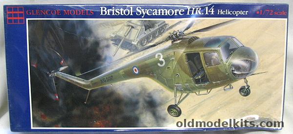 Glencoe 1/72 Bristol HR.14 Sycamore RAF or Australian Air Force, 04001 plastic model kit